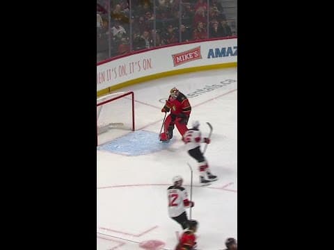 Simon Nemec with a Short Goal vs. Ottawa Senators
