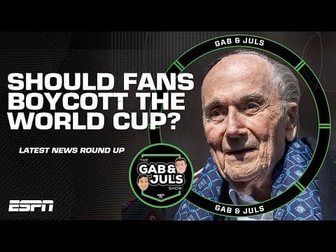 ‘WHY SAY THAT?!’ Is Sepp Blatter right to tell fans to boycott the 2026 FIFA World Cup? 🤔 | ESPN FC