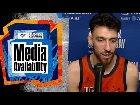 Chet Holmgren NBA All-Star Practice Media Availability | February 14, 2026 | OKC Thunder