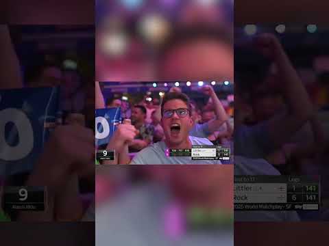 This leg from Luke Littler and Josh Rock 🎯 (via OfficialPDC/X)