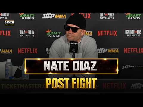 Nate Diaz Wants Mike Perry Rematch 'ASAP,' Reacts To Conor McGregor vs Max Holloway Announcement