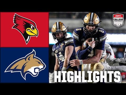 FCS Championship: Illinois State vs. Montana State | Full Game Highlights | ESPN College Football