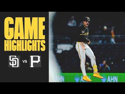Bucs Bounce Back, Even Series vs. Padres | Padres at Pirates Highlights (4/7/26)