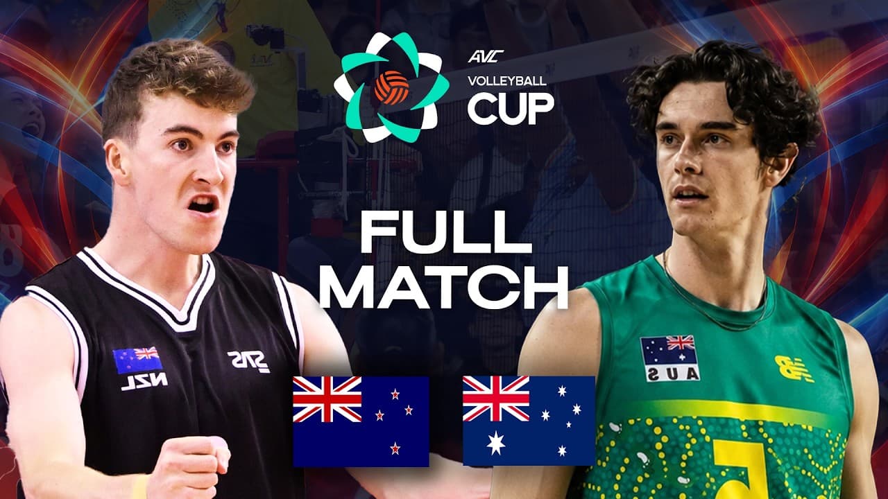 New Zealand vs. Australia - Pool Play | AVC Men's Cup 2026
