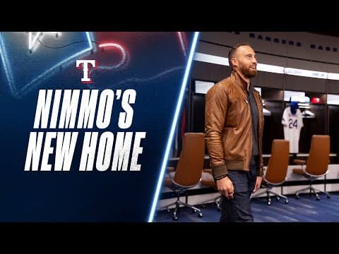 Brandon Nimmo's First Day in Texas