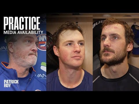 New York Islanders Practice Media Availabilities | 10/15/25