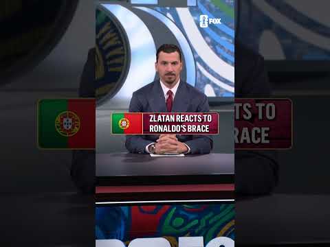 Zlatan shares his thoughts on Ronaldo's dominant performance for Portugal 🇵🇹