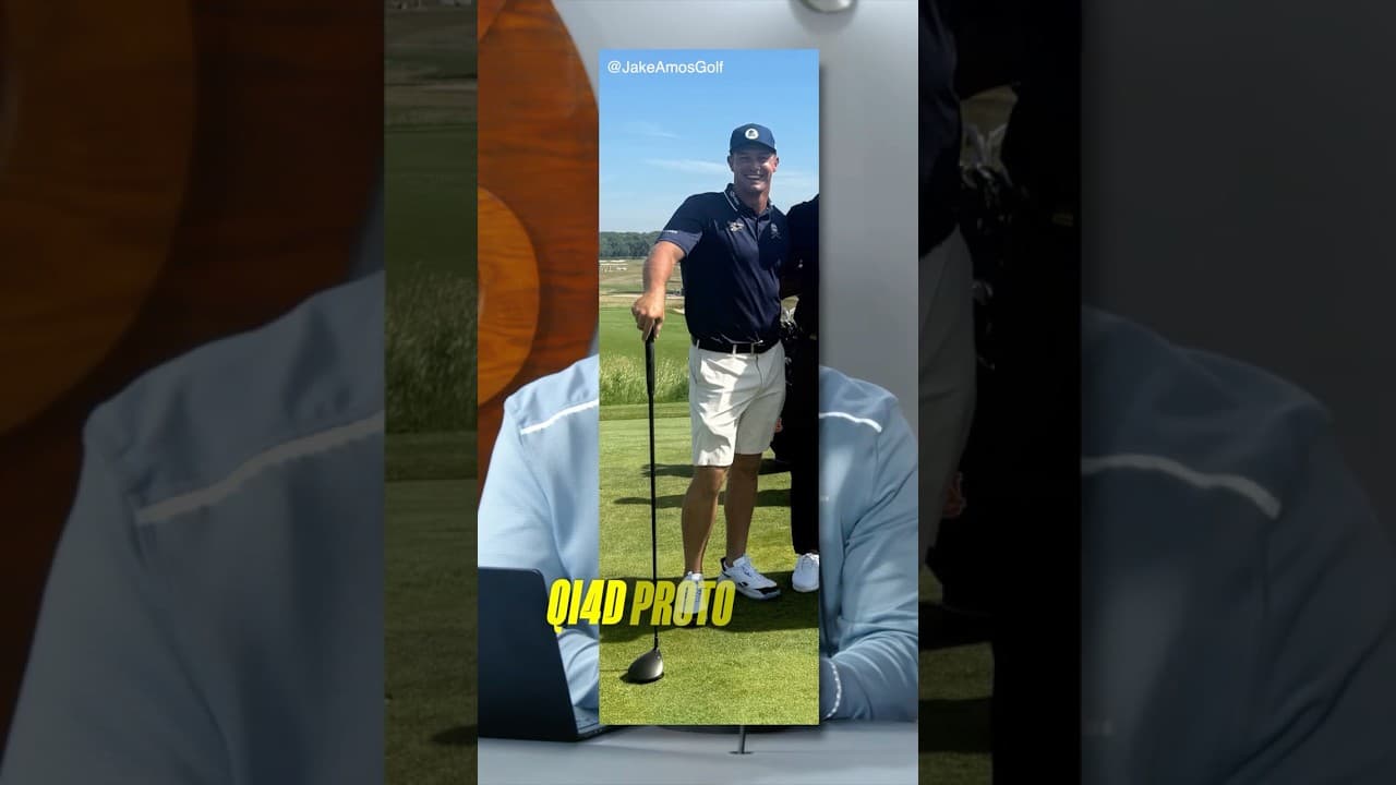 Bryson DeChambeau spotted using a new TaylorMade driver 👀