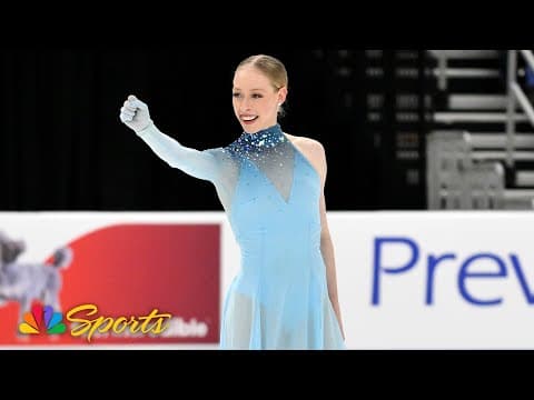 Bradie Tennell's refined short program puts her in top 5 at U.S. Championships | NBC Sports
