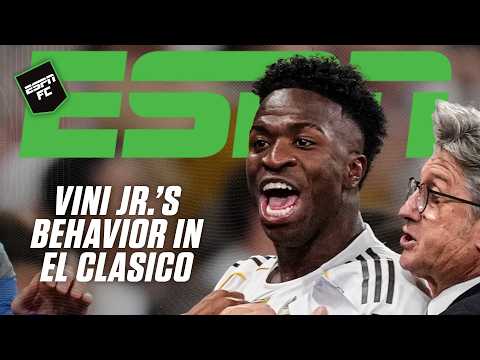 'You're HARMING your career!' - Ale Moreno sounds off on Vini Jr.'s angry sub reaction | ESPN FC