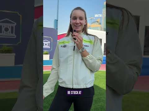 Elena Rybakina looks back on her big win at the Australian Open 🏆 #wta #tennis #sports