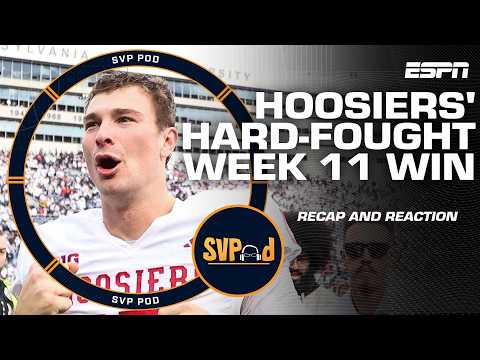 Why Indiana NEEDED hard-fought win at Penn State  😤 Scott Van Pelt reacts | SVPod
