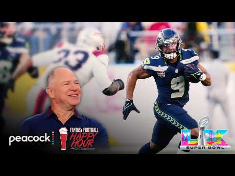 Kenneth Walker III powers Seattle offense to win SB MVP | Fantasy Football Happy Hour | NFL on NBC
