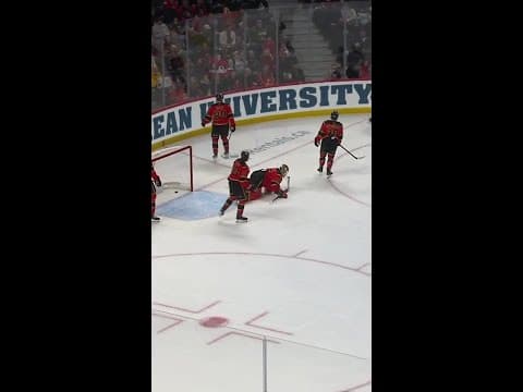 Cody Glass with a Short Goal vs. Ottawa Senators