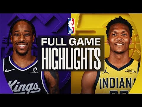 KINGS at PACERS | FULL GAME HIGHLIGHTS | December 8, 2025