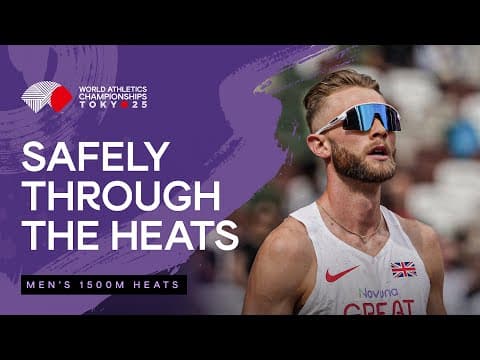 Nordås and defending champion Kerr go 1-2 in 1500m heats | World Athletics Championships Tokyo 25