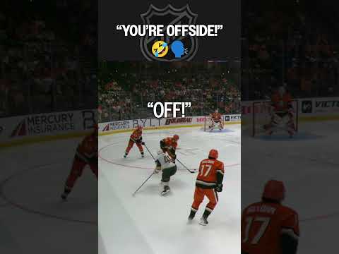 Offside. STILL offside. STILL OFFSIDE! 🤣