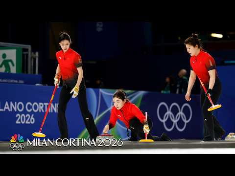China RALLIES to beat Great Britain in women's curling | Winter Olympics 2026 | NBC Sports