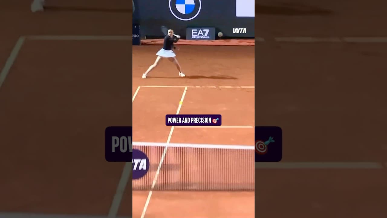 Simply stunning from Svitolina 🤩 #WTA #ElinaSvitolina #IBI26