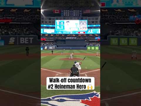 No tricks, all skill from Tyler Heineman 🪄 #BlueJays #MLB #Toronto #walkoff
