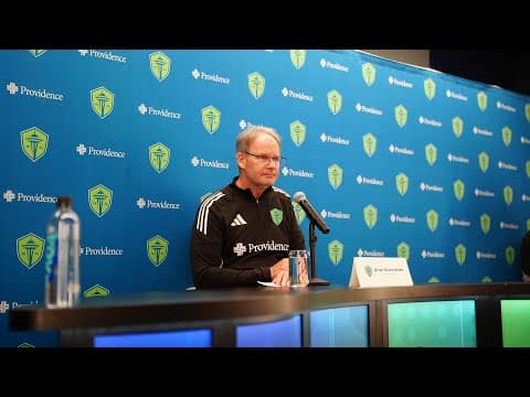 Press Conference: Brian Schmetzer ahead of match against Portland