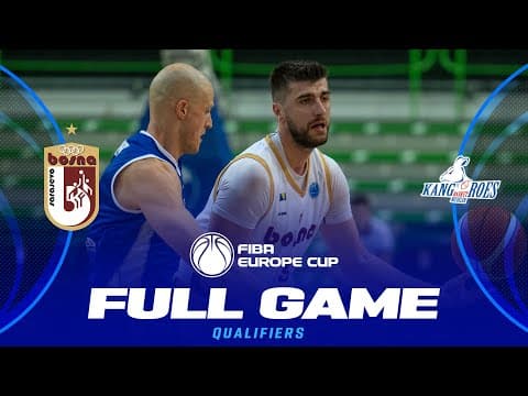 LIVE - Bosna v Kangoeroes Basket Mechelen | FIBA Europe Cup 2025-26