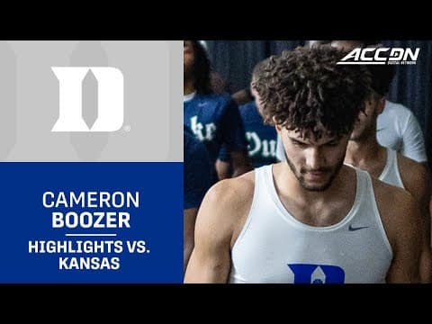 Duke's Cam Boozer Ready For The Bright Lights Of Madison Square Garden