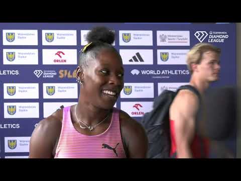 Shericka Jackson gets win in 200m in Silesia for Jamaica