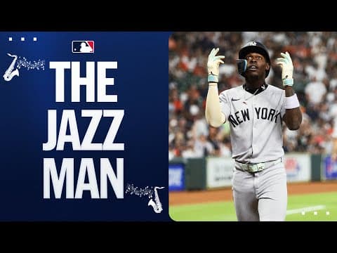 NEVER A DOUBT🎷🎷Jazz Chisholm Jr. crushes homer No. 27!