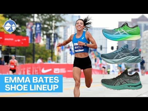 Emma Bates Running Shoe Lineup  | Top ASICS Daily Trainers and Racers!