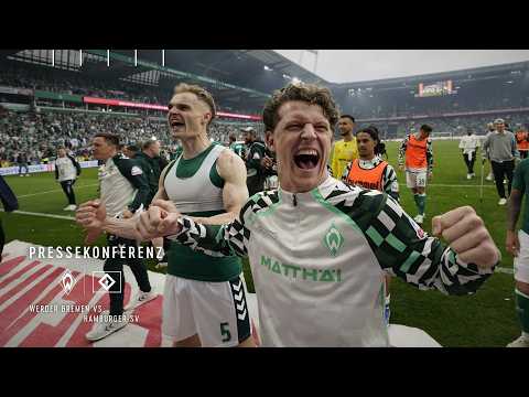 SV Werder Bremen 3:1 Hamburger SV I Pressekonferenz I SV Werder Bremen