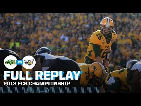 North Dakota State vs. Towson: 2013 FCS Championship | FULL REPLAY