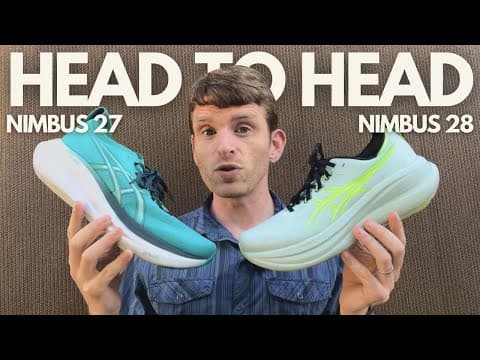ASICS Gel Nimbus 28 vs. 27 | Which to Choose?