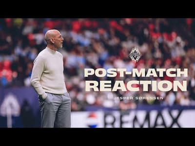 Jesper Sørensen Post-Victory Reaction vs Portland Timbers