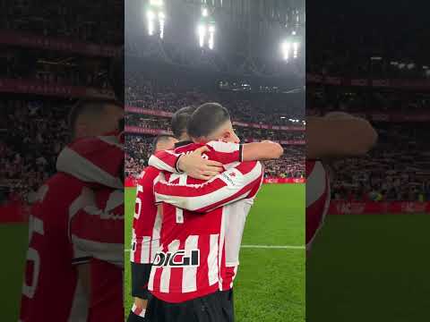 😍 ¡Qué tres puntazos!La alegría de cualquier athleticzale reflejado en los jugadores.