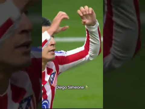 Simeone’s classic celebration 💨