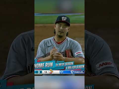 A birthday blast for Victor Mesa Jr.! 🎂 First career HR on his birthday!