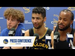 Brandin, Malevy & Moses Recap Warriors Win over Memphis | Feb. 25, 2026