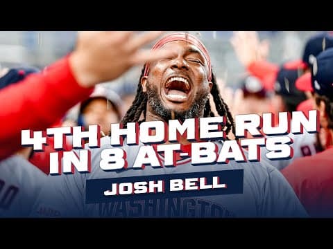 Josh Bell Hits His FOURTH Home Run In EIGHT ABs | Full At-Bat