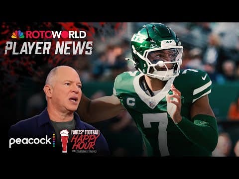 Justin Fields got 'thrown under the bus' by Woody Johnson | Fantasy Football Happy Hour | NFL on NBC