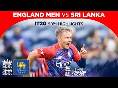 Curran & Buttler Star | England v Sri Lanka IT20 Highlights