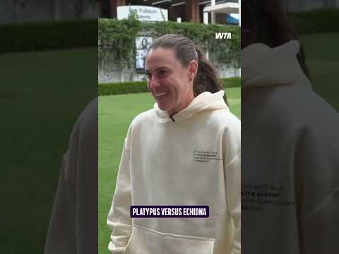 Team 🦘or Team 🐨? Aussie Kim Birrell gives us her take on the animals down under ! #WTA #KimBirrell