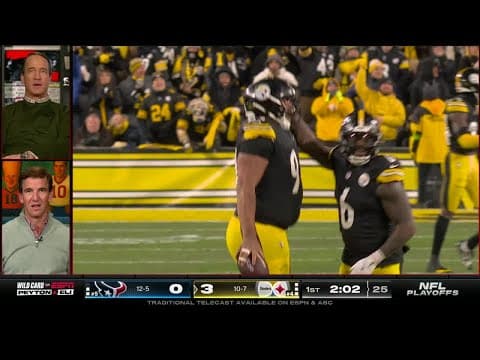 Peyton & Eli react to C.J. Stroud’s fumble on trick play | ManningCast