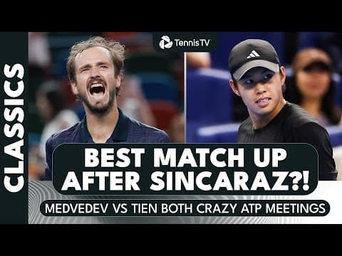 Medvedev vs Tien: Both CRAZY ATP Meetings So Far 🥵 | Beijing & Shanghai 2025 Extended Highlights