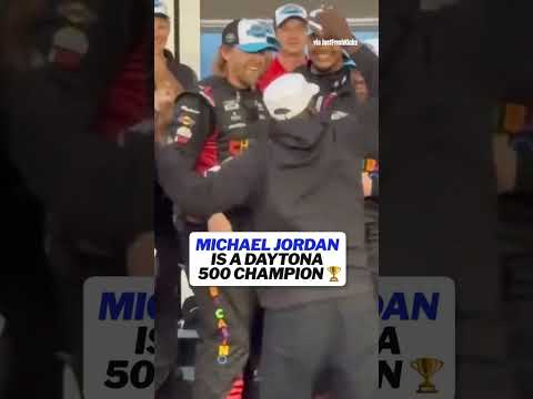 Michael Jordan owns 23XI Racing, the organization of 2026 Daytona 500 winner Tyler Reddick 🏁 🎊