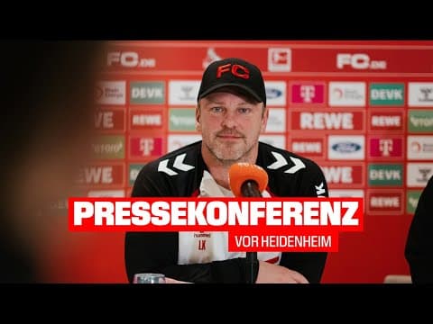 Pressekonferenz vor Heidenheim | 1. FC Köln