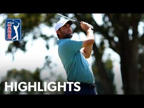 Scottie Scheffler surges with 8-under 64 | Round 3 | Procore Championship | 2025