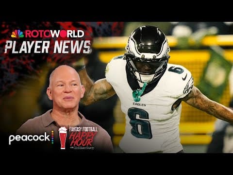 Eagles-Packers takeaways: Smith over AJB; drop Love | Fantasy Football Happy Hour | NFL on NBC