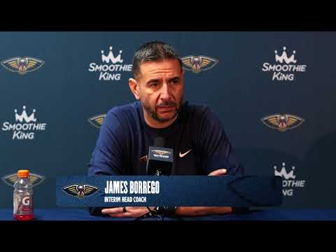 James Borrego recaps Pelicans OT loss against Timberwolves | Pelicans Postgame Interviews 12/2/25