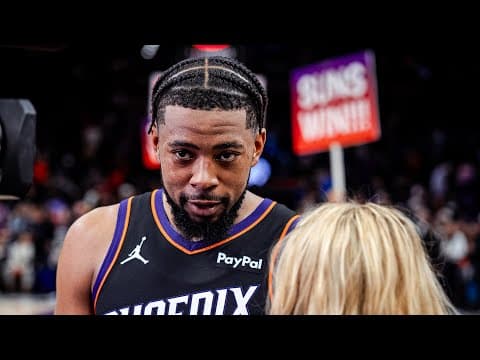 Jordan Goodwin Postgame Interview Following Phoenix Suns Win Over OKC Thunder
